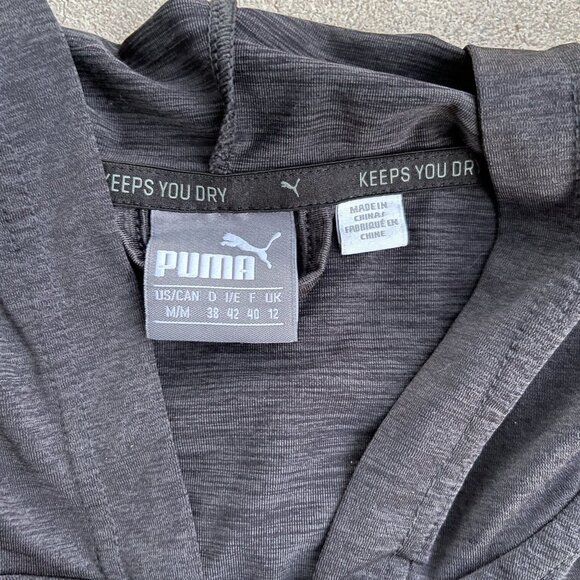 Puma Soft Sport Drapey Hooded Zip Up Jacket - Picture 11 of 14